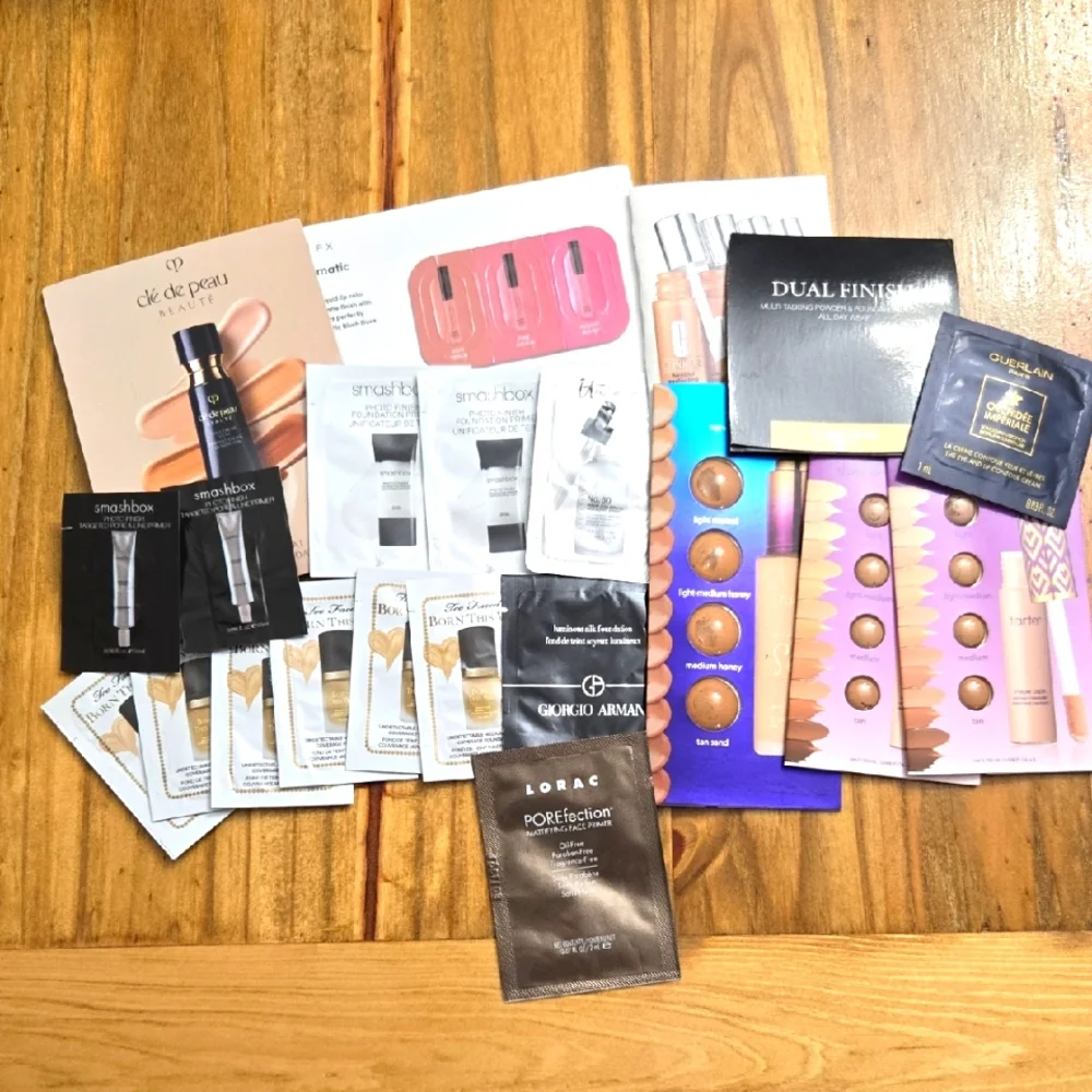 Mixed Lot of Foundation, Makeup & Face Primer Samples NEW
